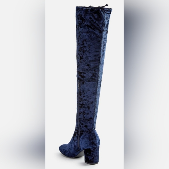 Adina Navy Velvet WC - Picture 3 of 9